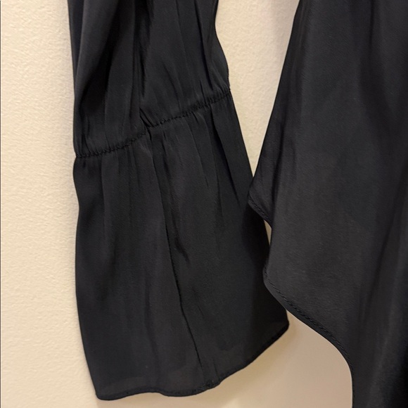 BCBGeneration Black Ruffle Blouse - Picture 4 of 8